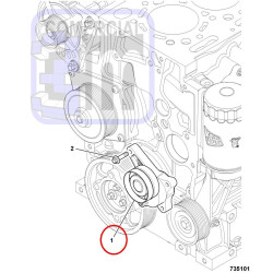 Tensor correa motor